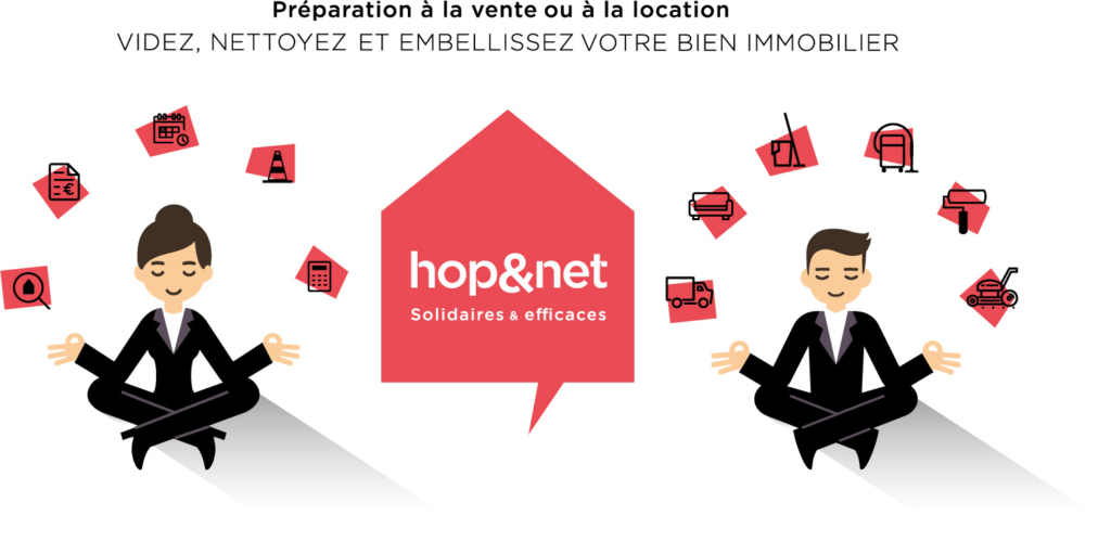 INTERMED logo Hop&Net : vidage, nettoyage et embellissement de biens immobiliers avant mise en vente ou relocation