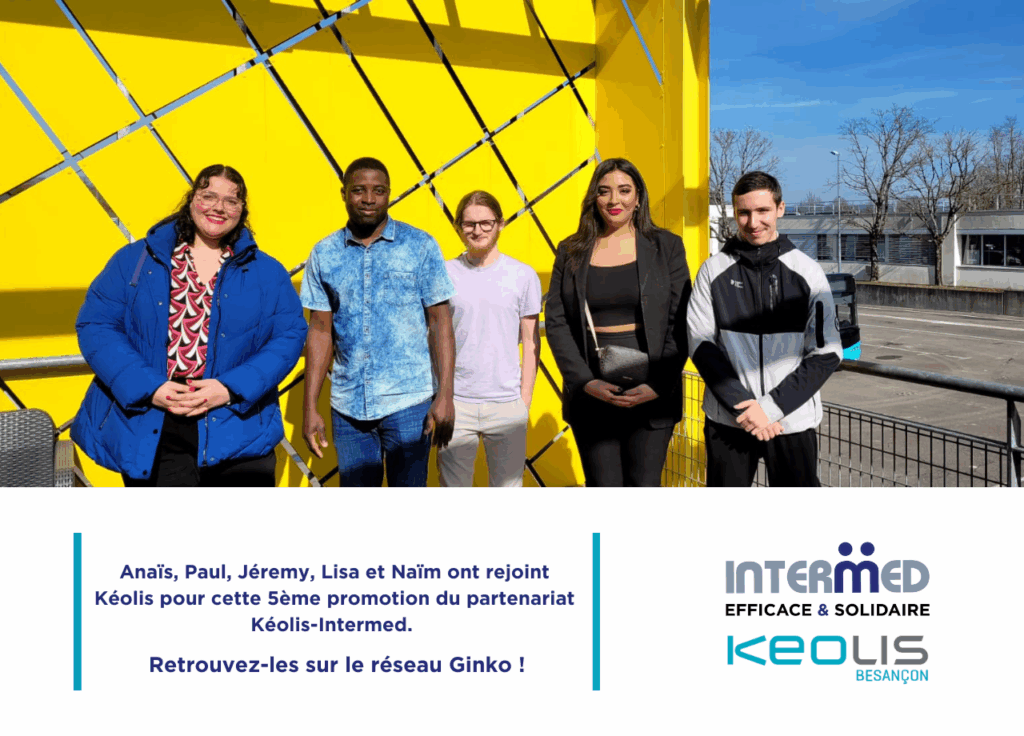 Partenariat INTERMED et KEOLIS : 5ème promotion à Besançon.