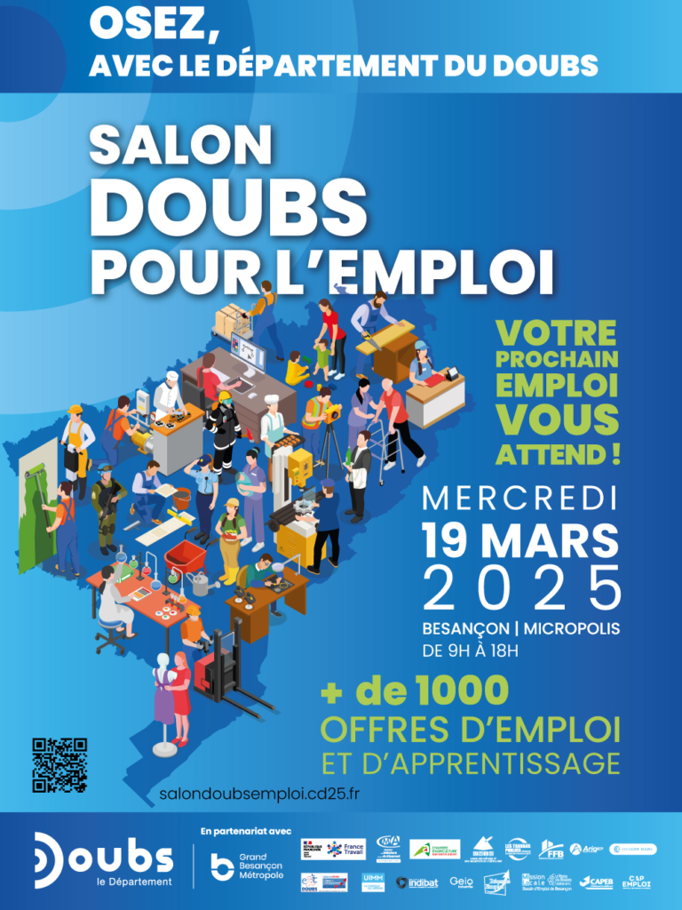 Salon Doubs pour l'emploi 2025 Besançon