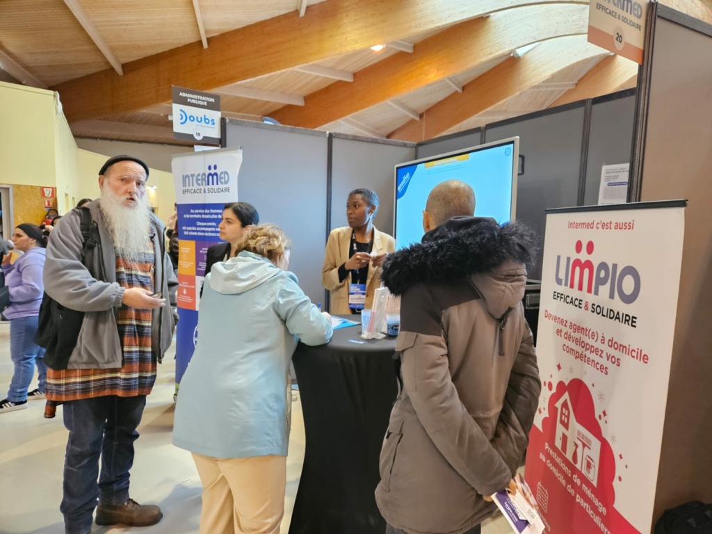 INTERMED présent sur le salon Doubs pour l'Emploi 2026 à Besançon