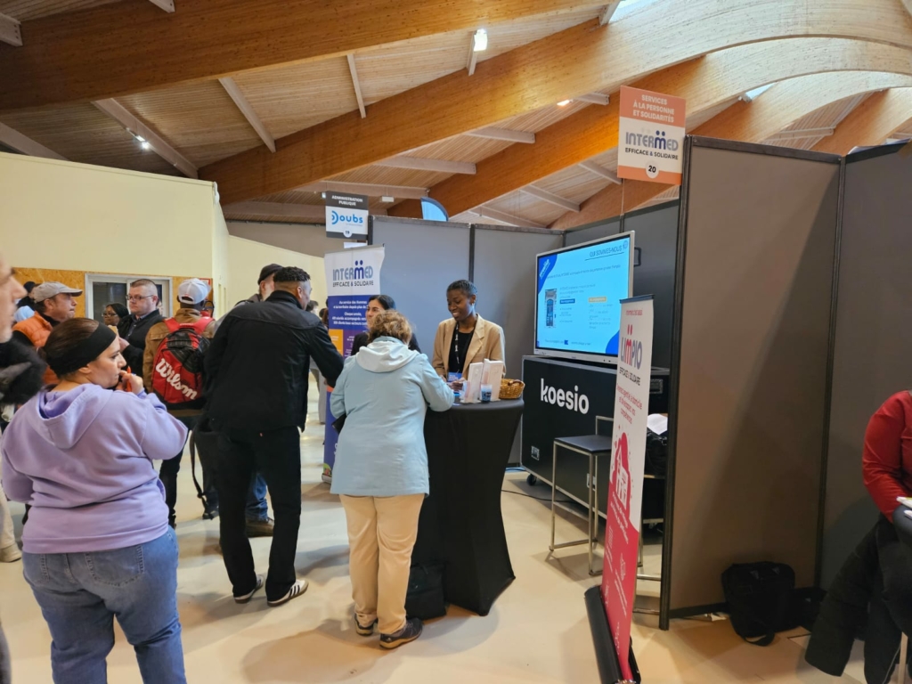 INTERMED pr&eacute;sent sur le salon Doubs pour l'Emploi 2026 &agrave; Besan&ccedil;on