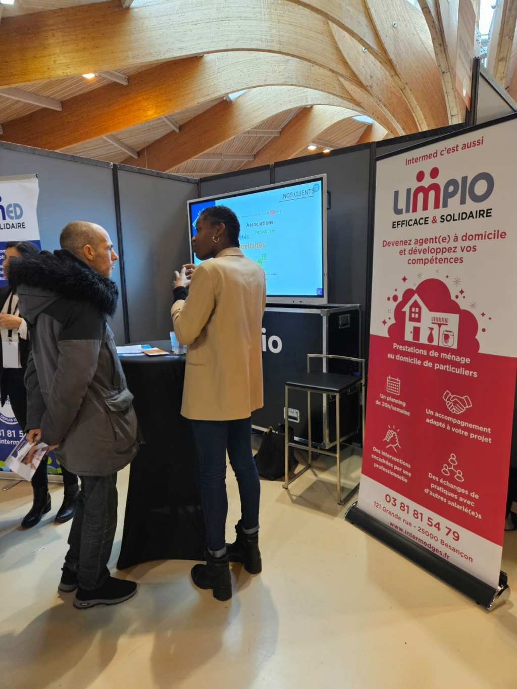 INTERMED présent sur le salon Doubs pour l'Emploi 2026 à Besançon