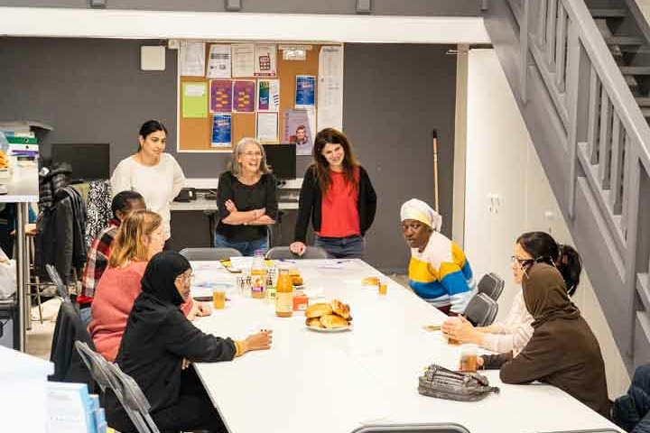 Atelier dans le cadre du projet Femmes dans la Cité Bisontine, ayant pour objectif de sortir de l'isolement les femmes résidants dans les quartiers prioritaires de Besançon.