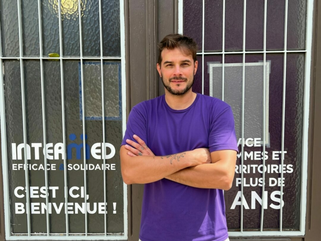 Photographie de Cédric Kellil, recruté par INTERMED au poste de